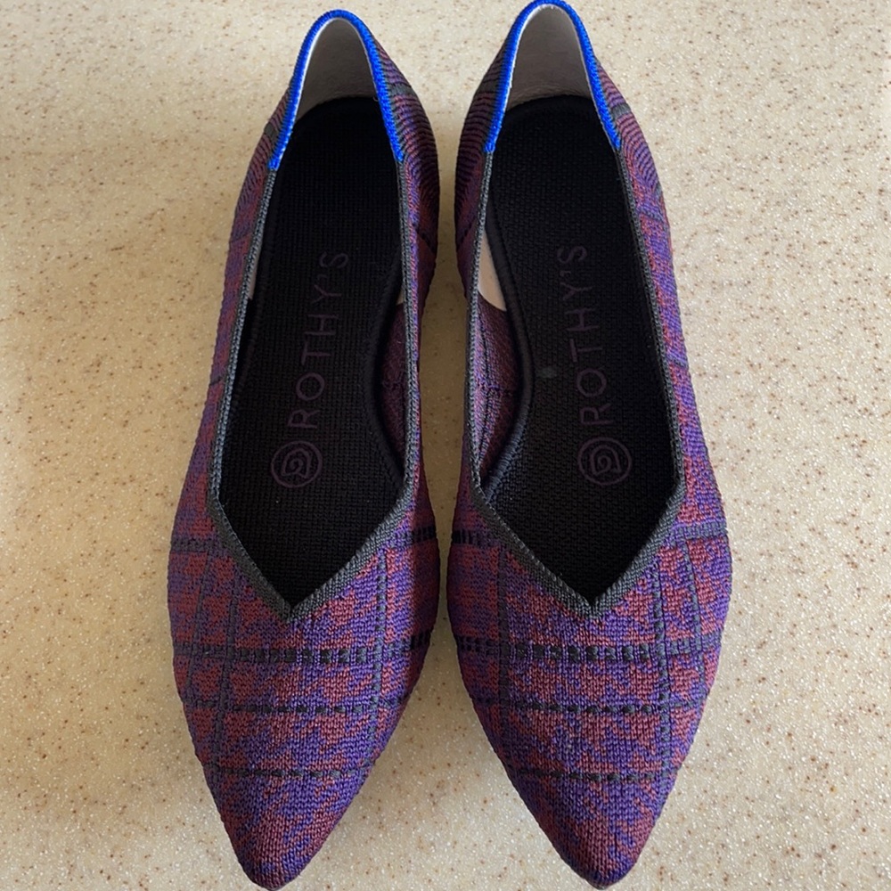 Rothy’s Plaid Point